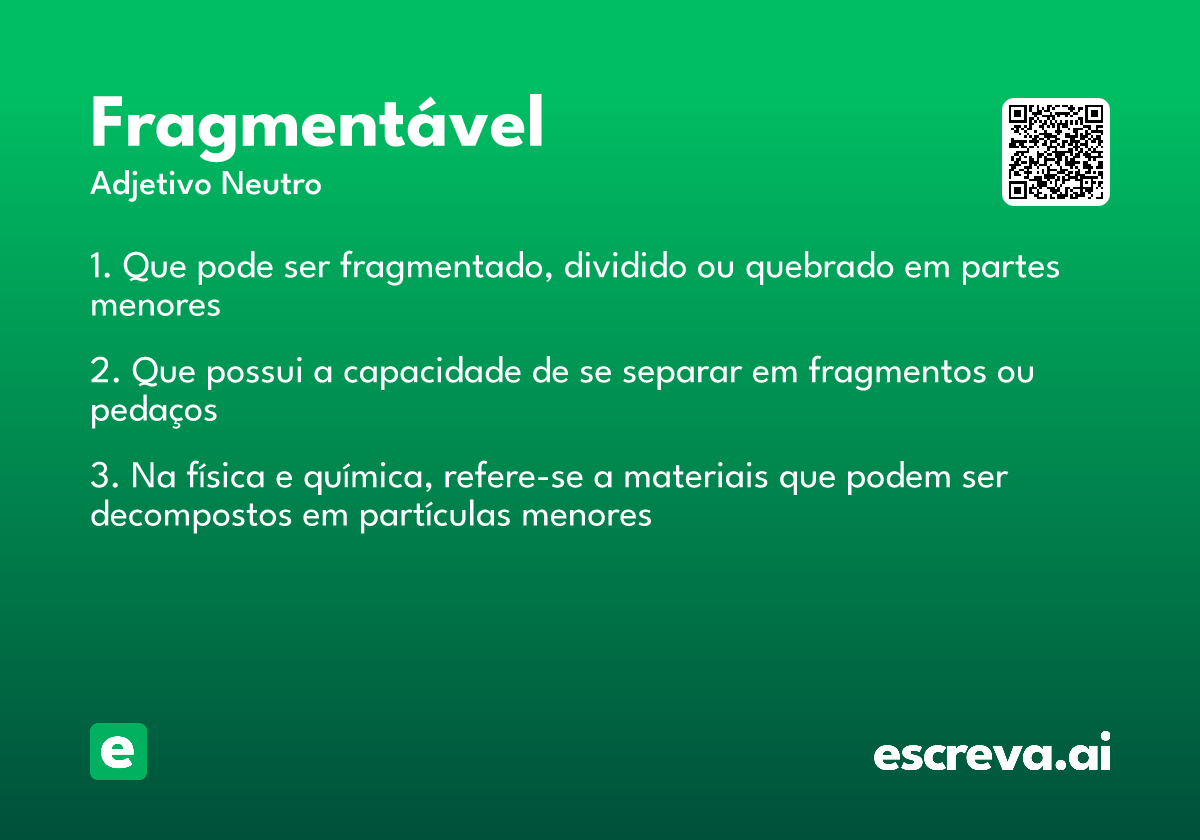 fragmentável