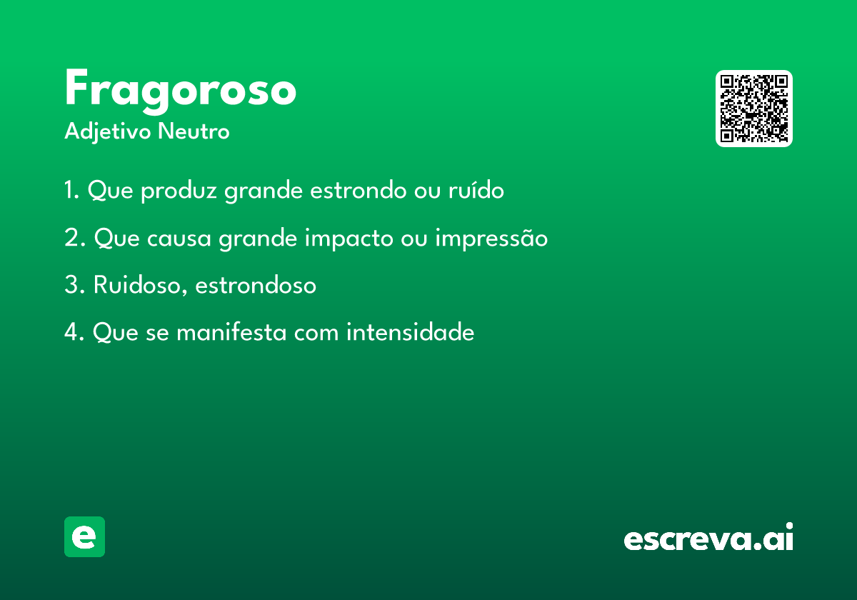 fragoroso