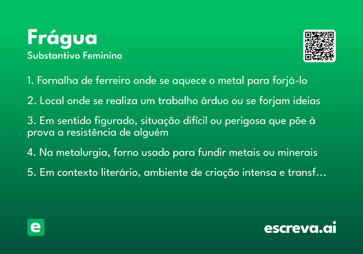 frágua