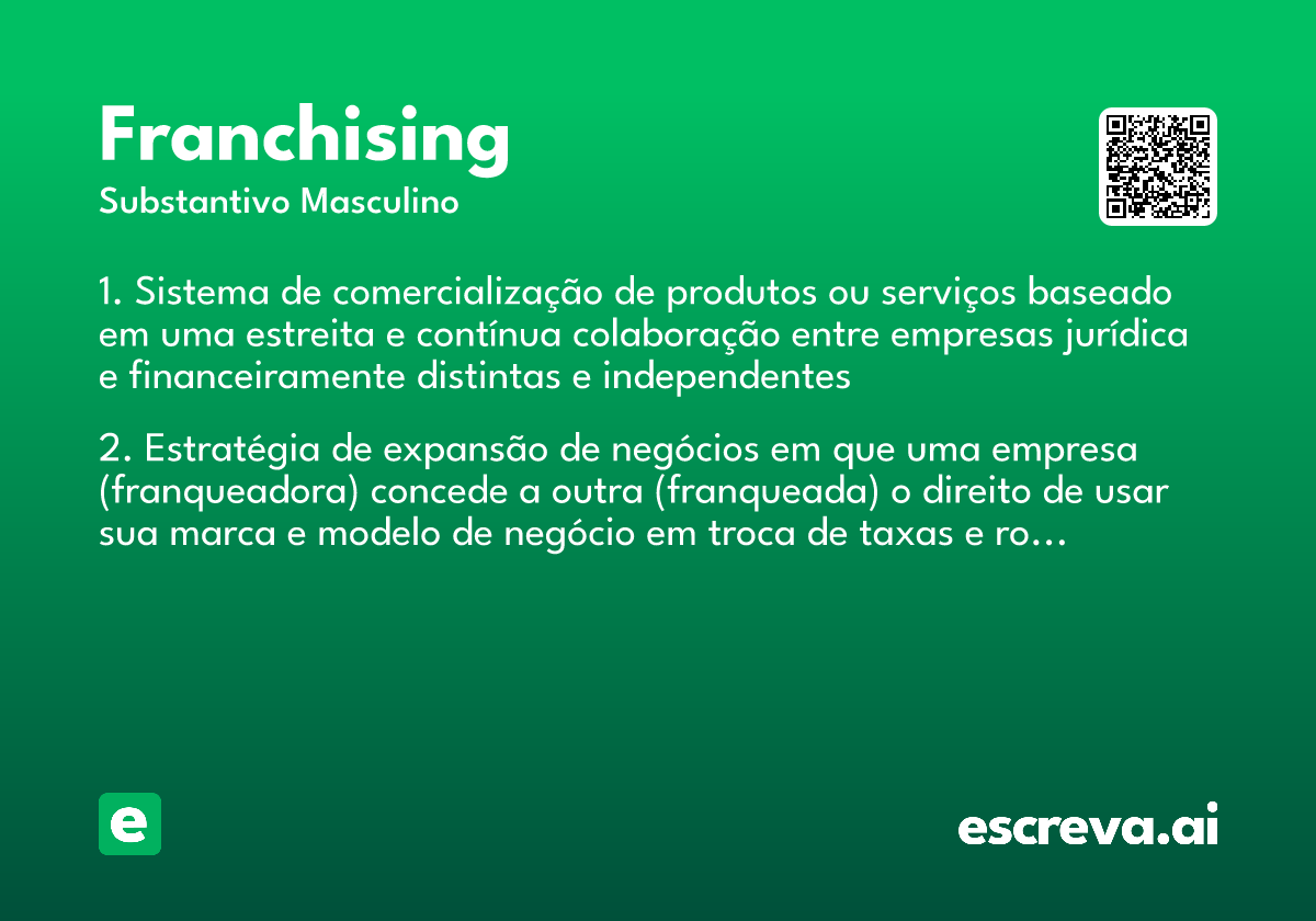franchising