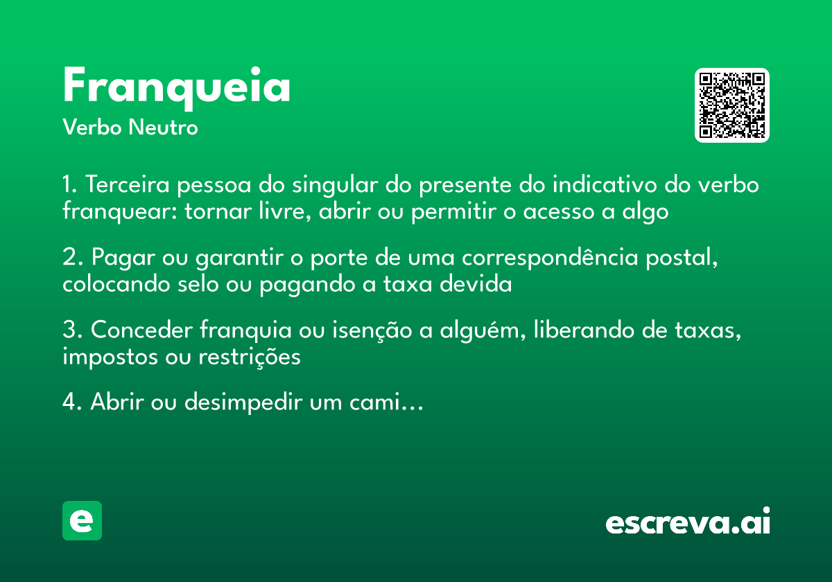 franqueia