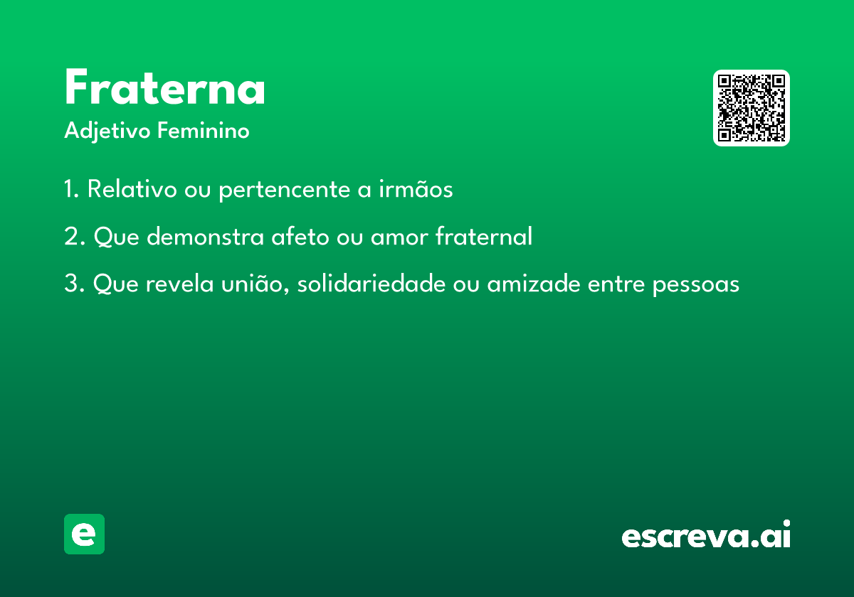 fraterna