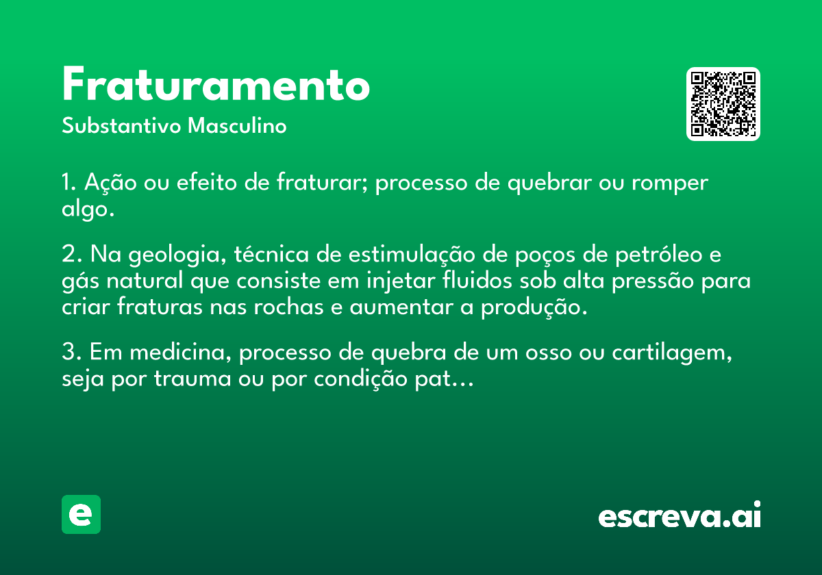fraturamento