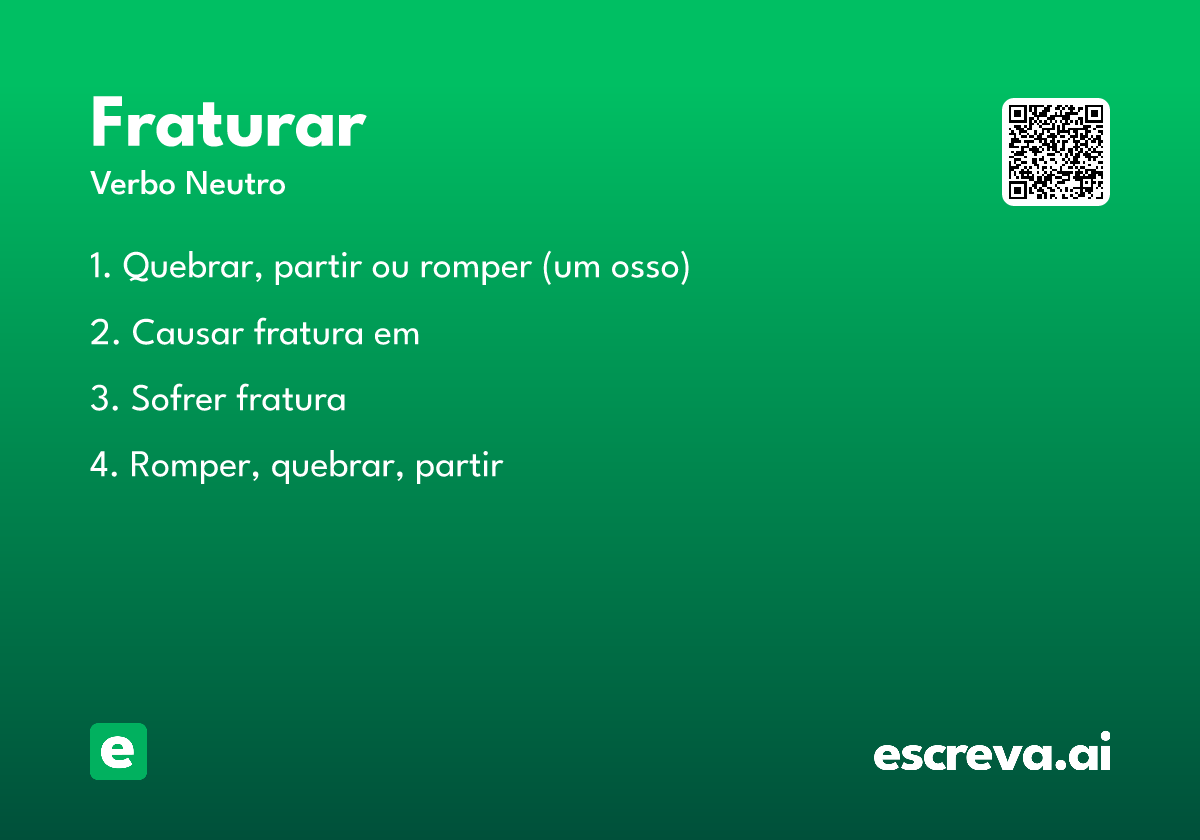 fraturar