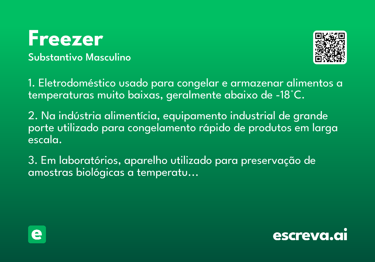 freezer