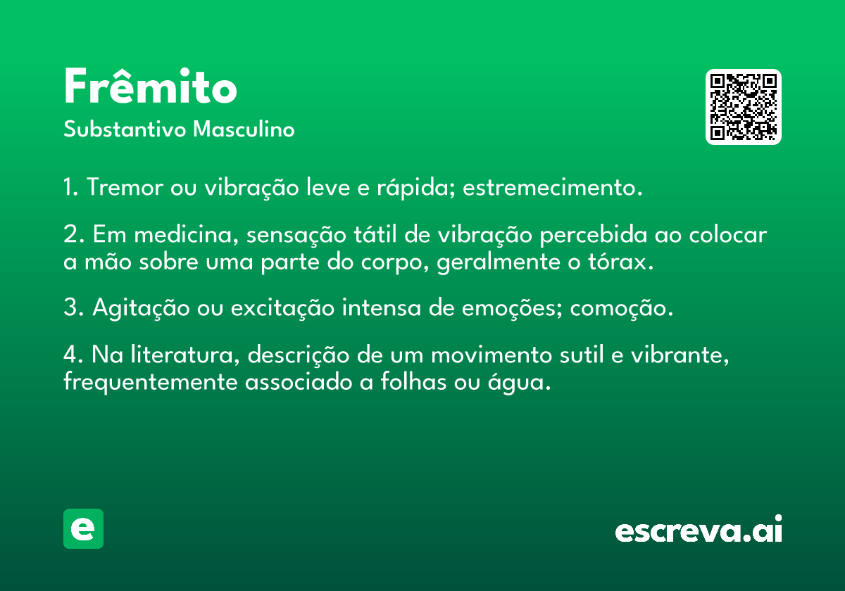 frêmito