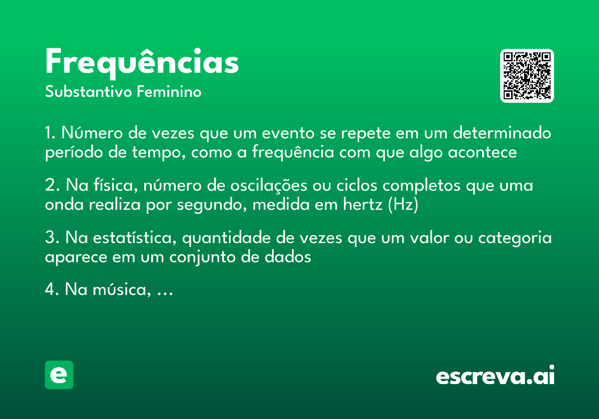 frequências