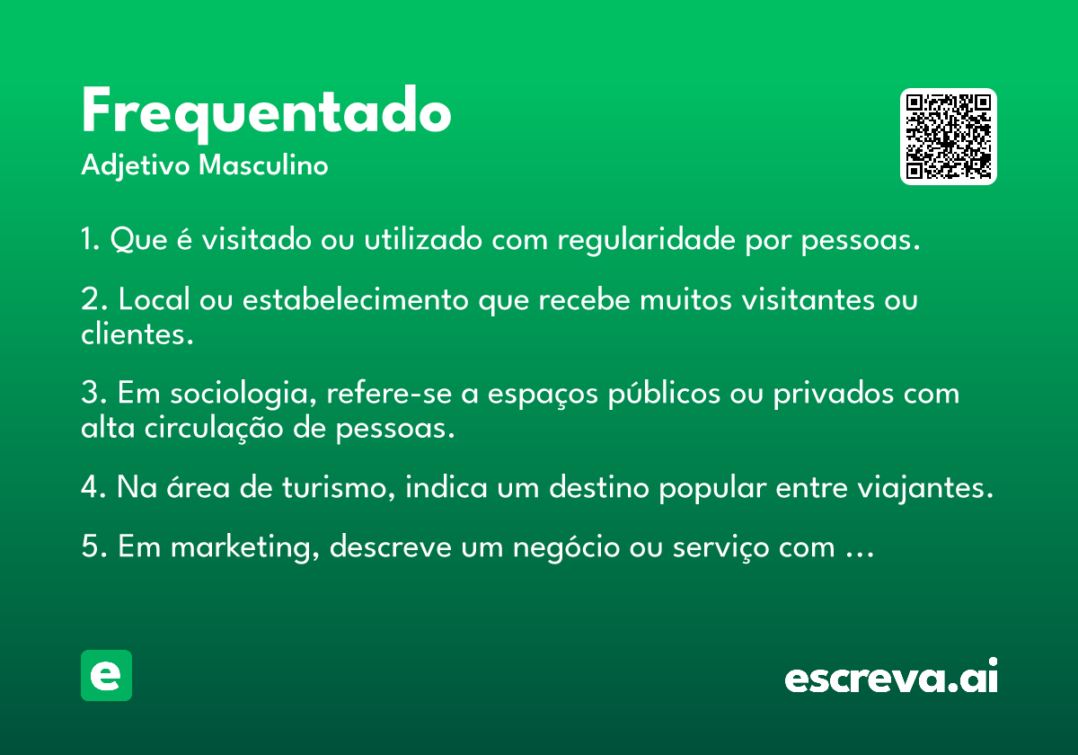 frequentado