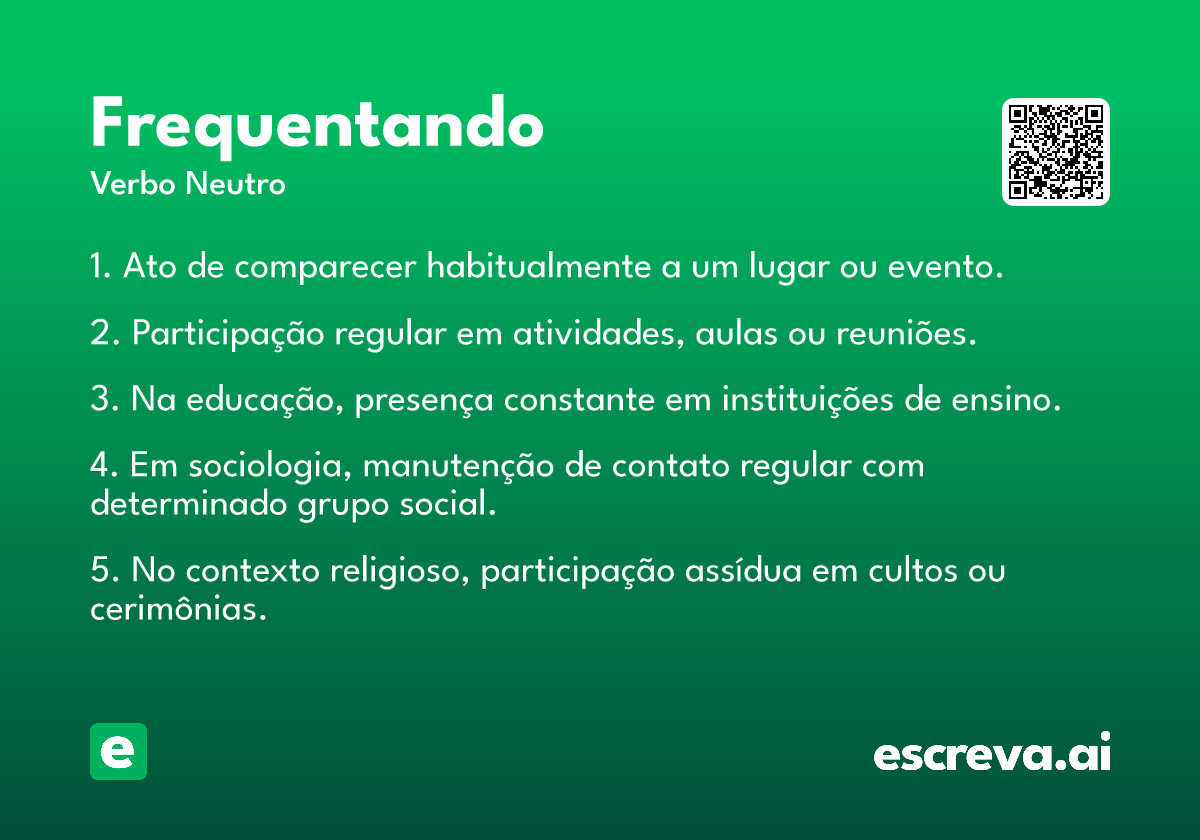 frequentando