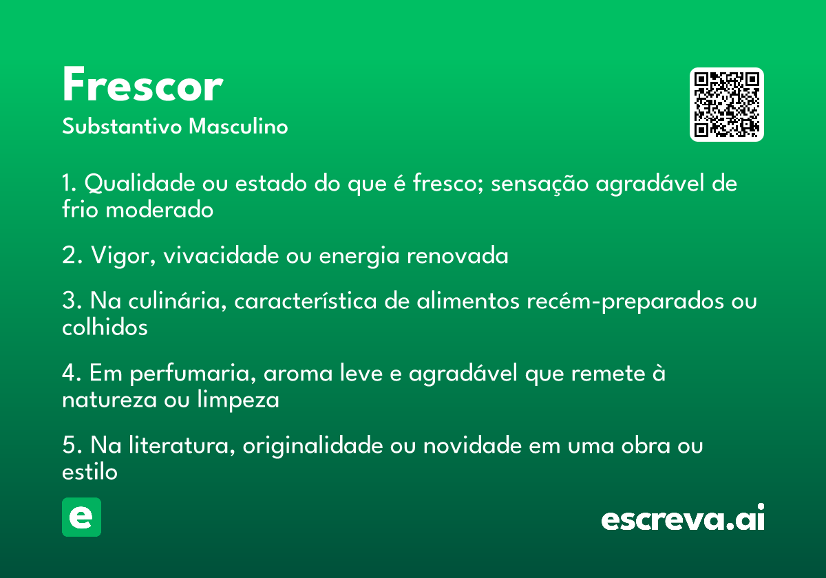 frescor