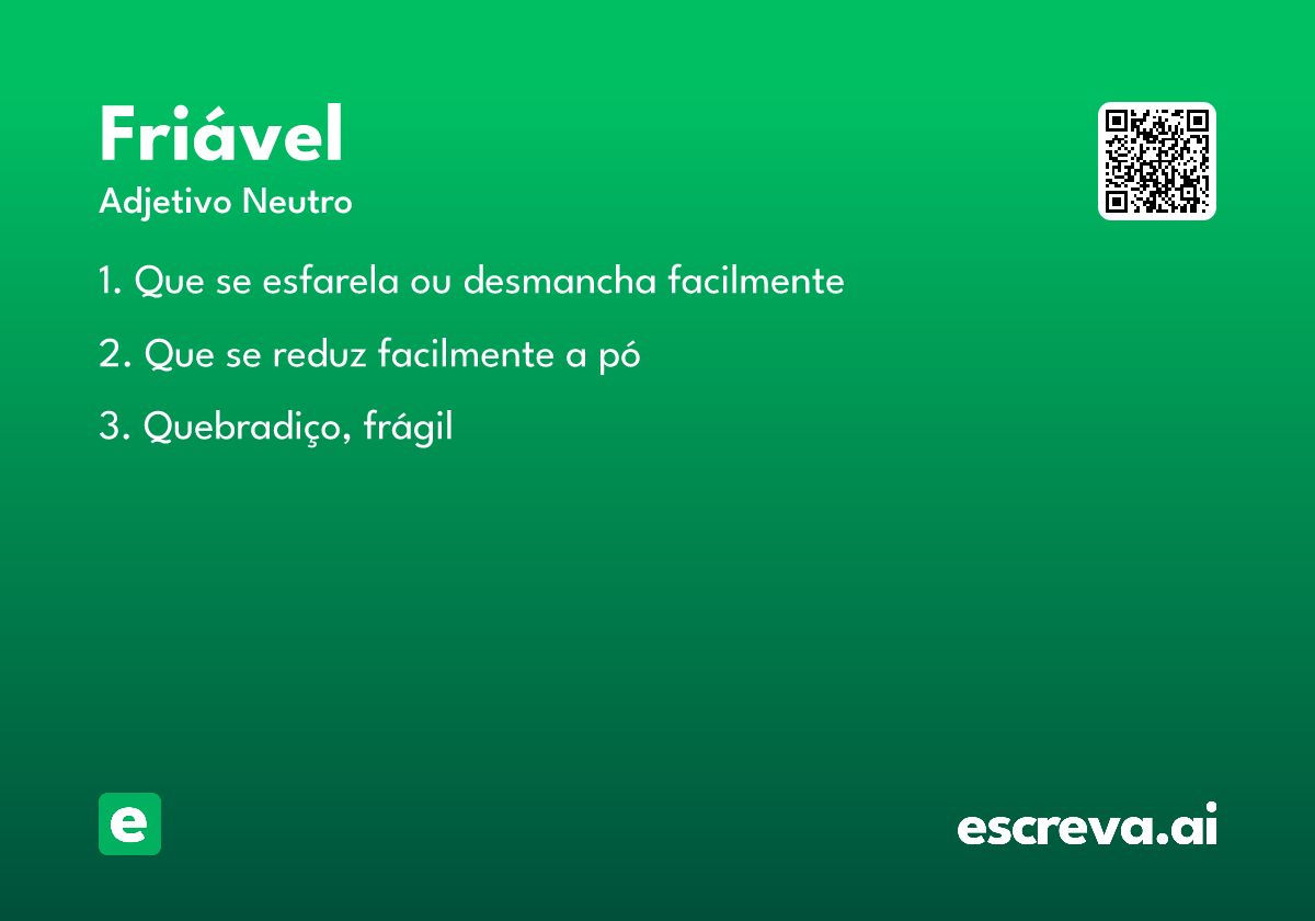 friável