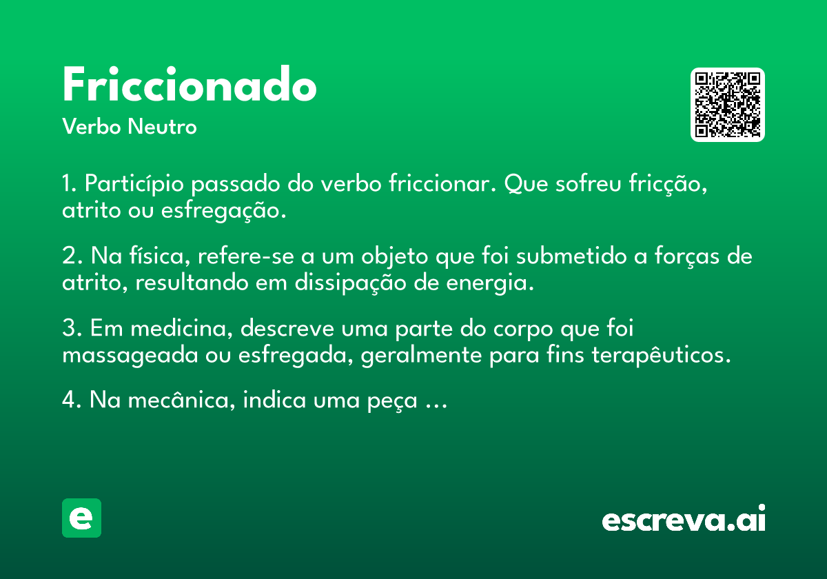 friccionado