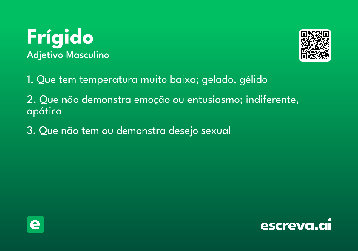 frígido