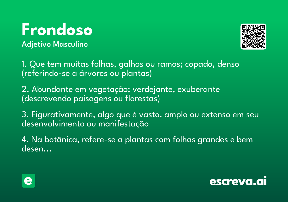 frondoso