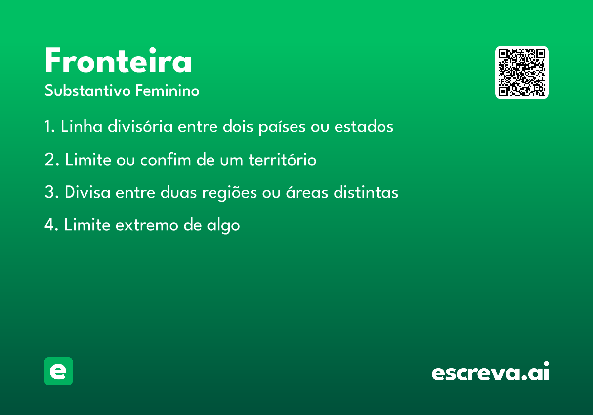 fronteira