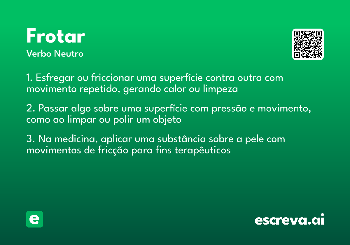 frotar