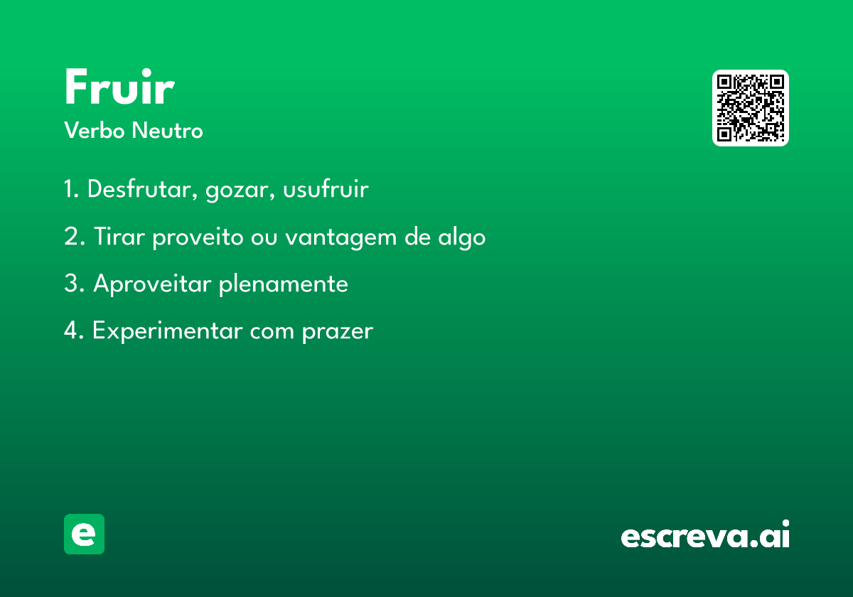 fruir