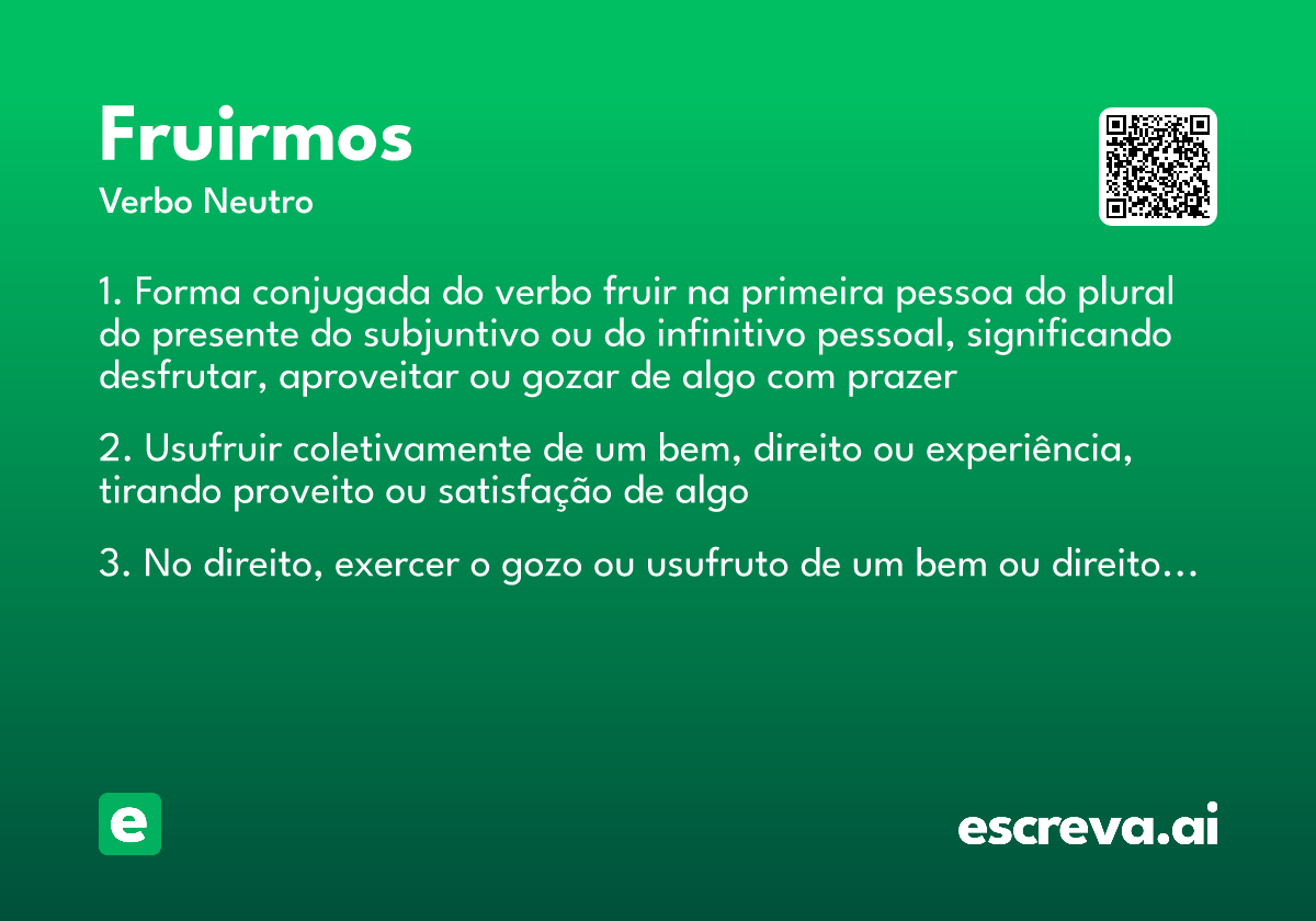 fruirmos