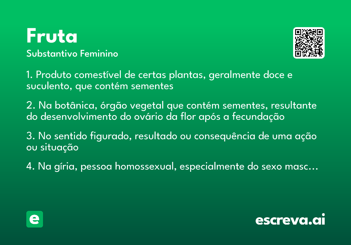 fruta