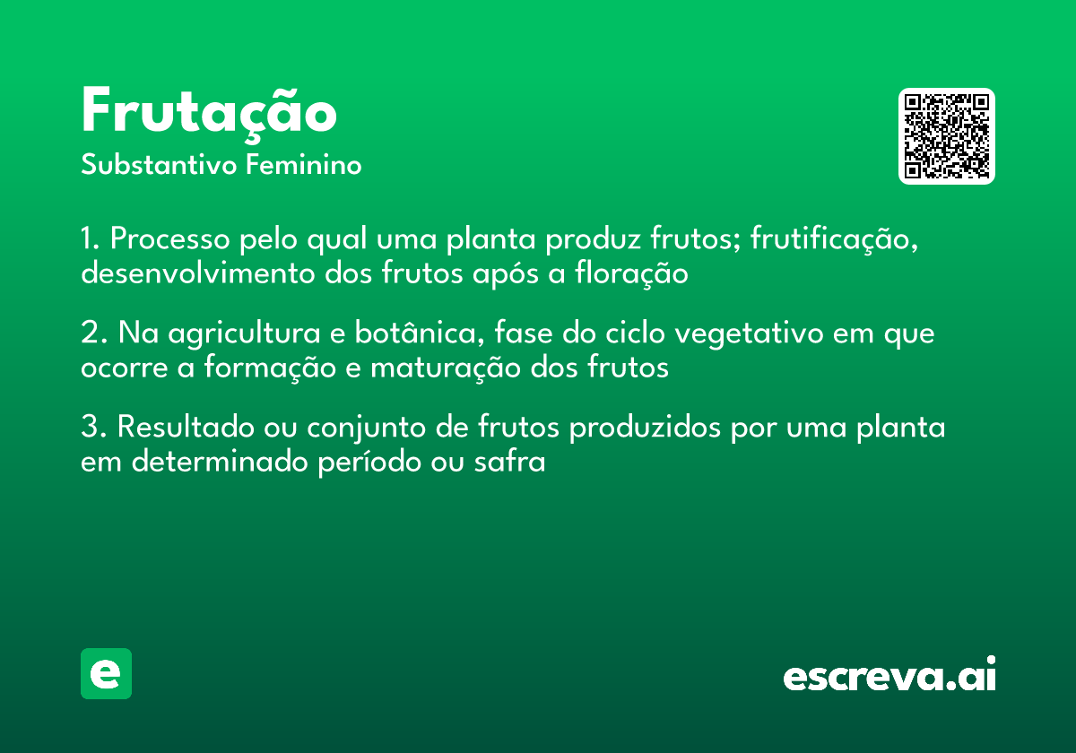 frutação