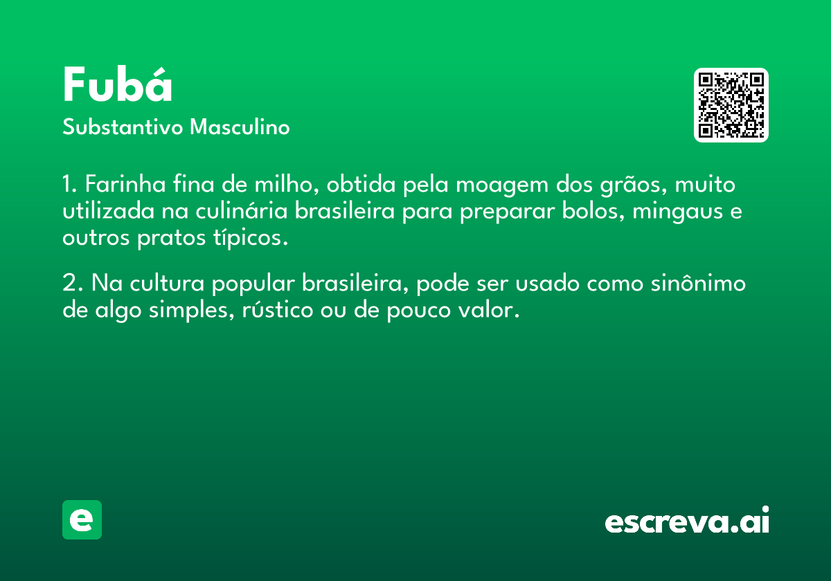 fubá