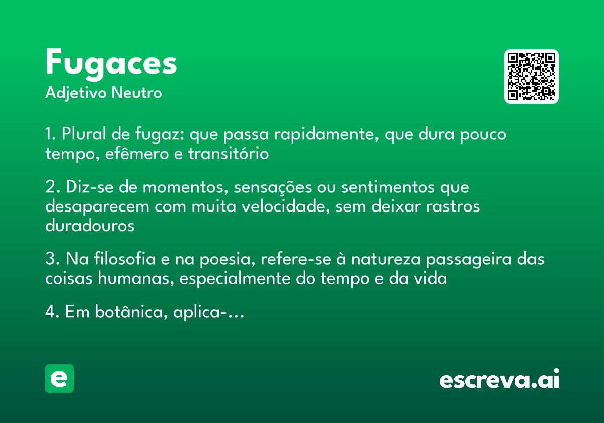 fugaces
