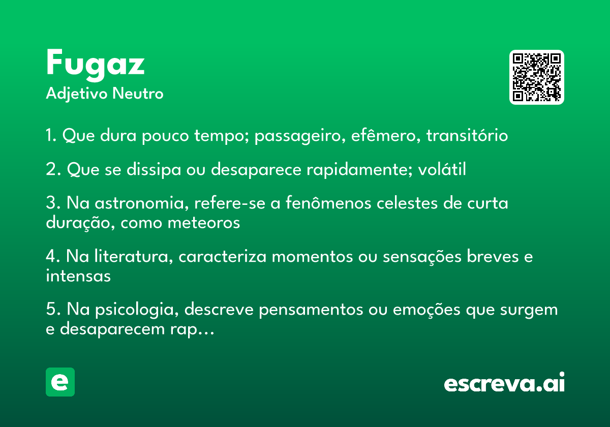 fugaz