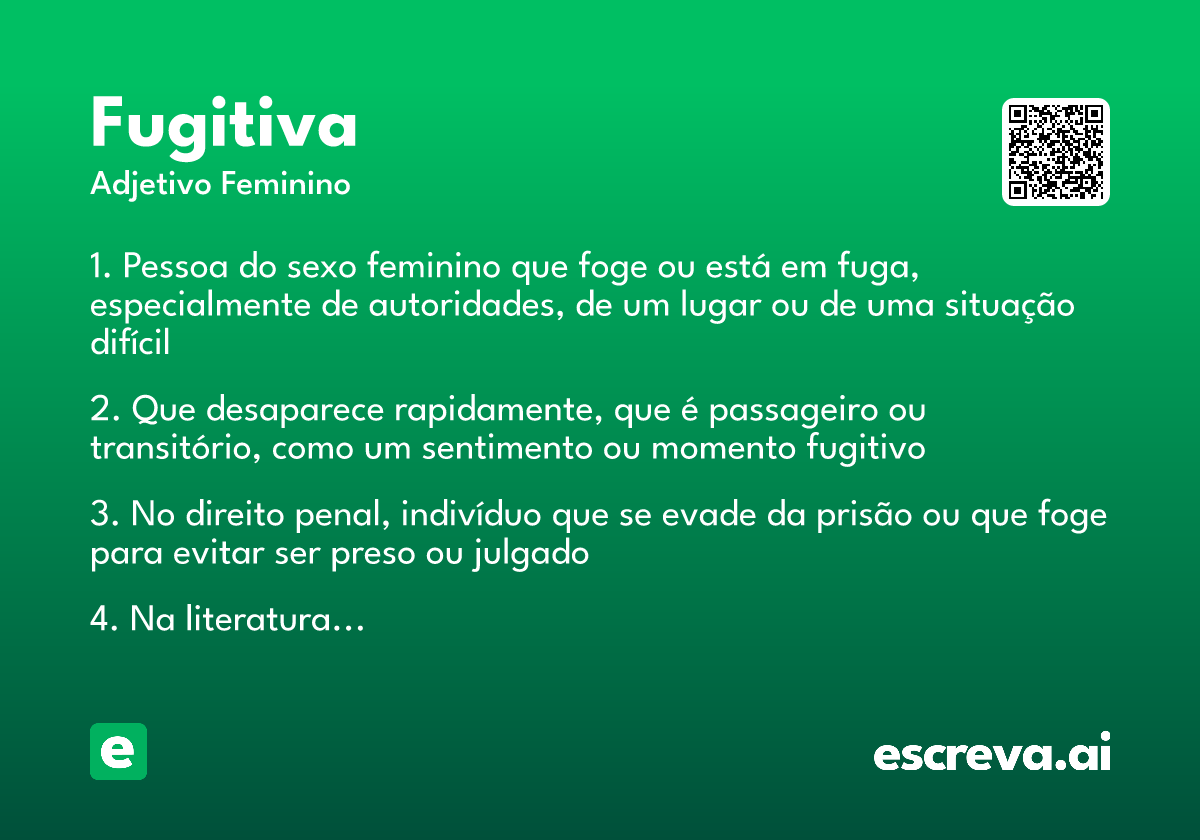 fugitiva