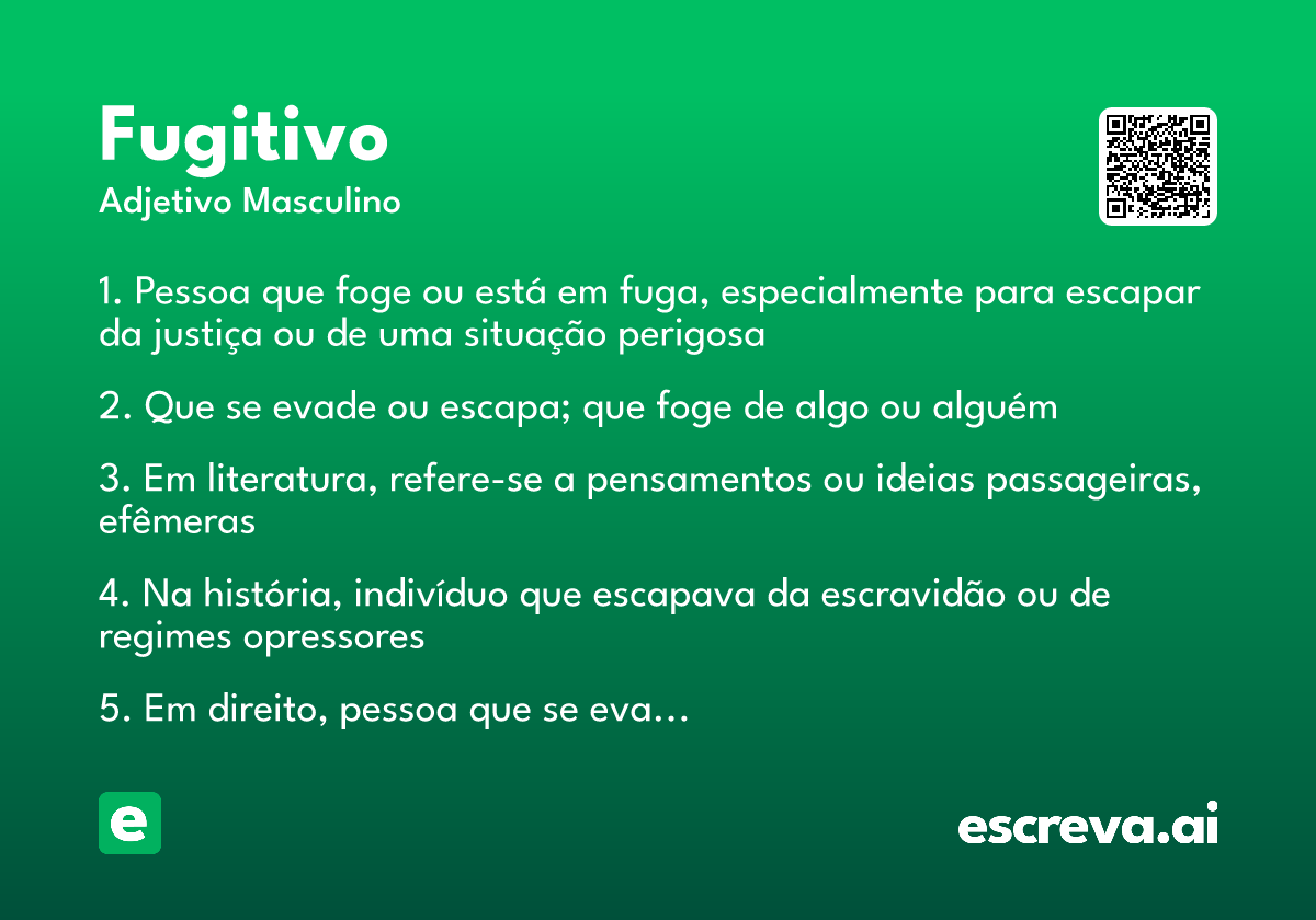 fugitivo