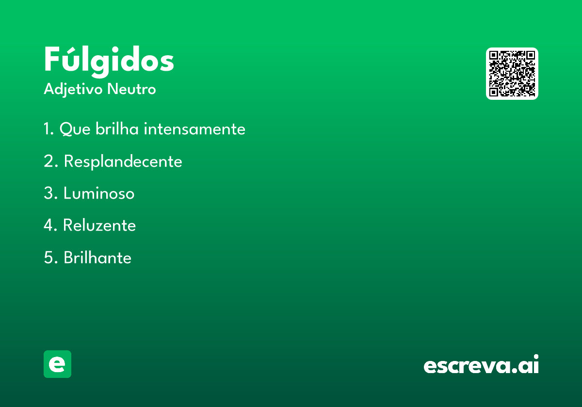 fúlgidos