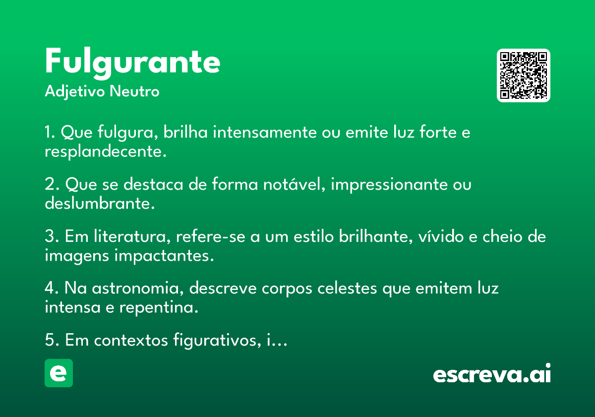 fulgurante