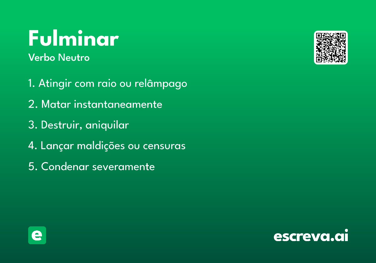 fulminar
