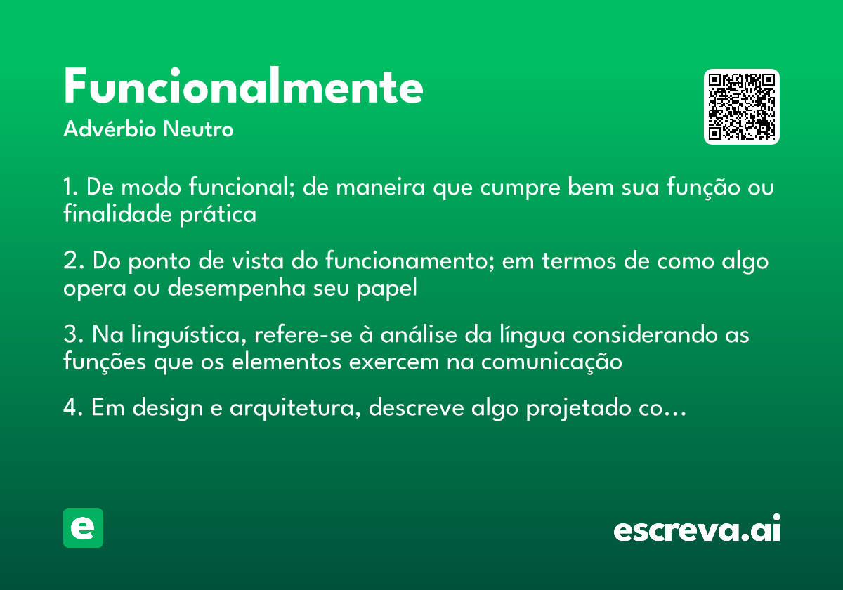 funcionalmente