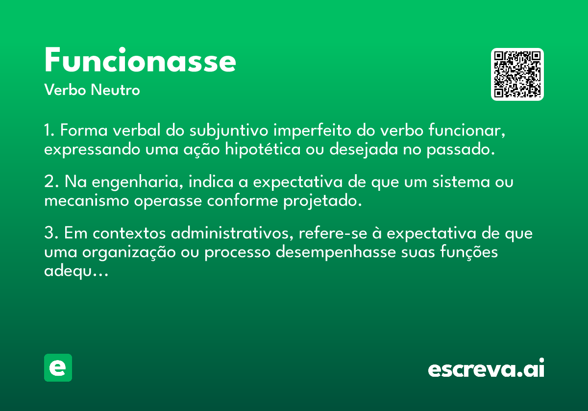 funcionasse