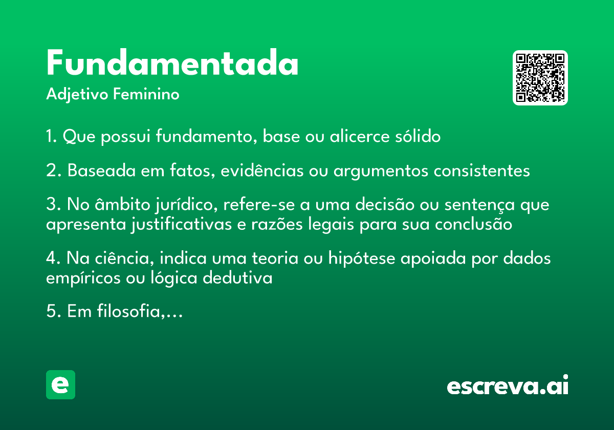 fundamentada
