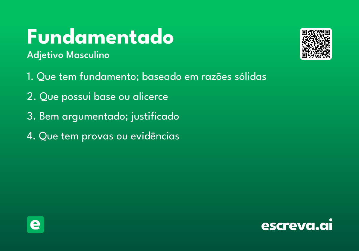 fundamentado