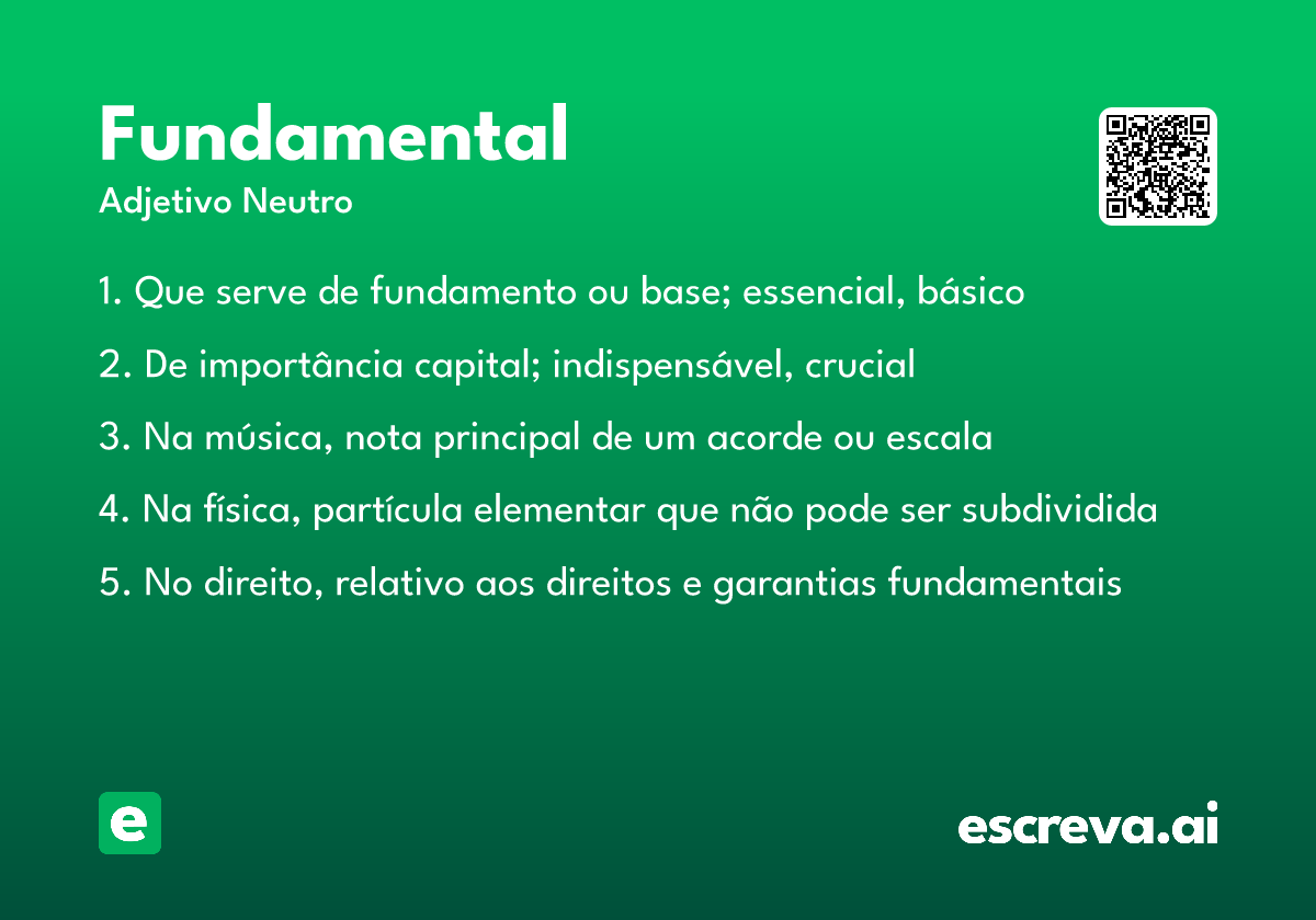 fundamental
