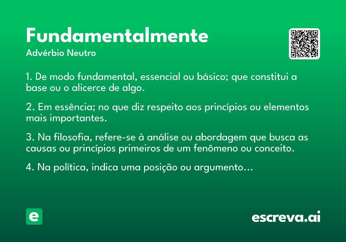 fundamentalmente