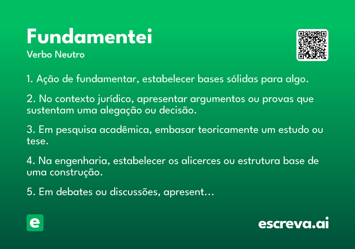 fundamentei