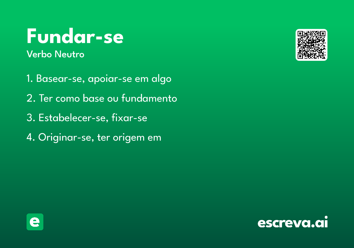fundar-se