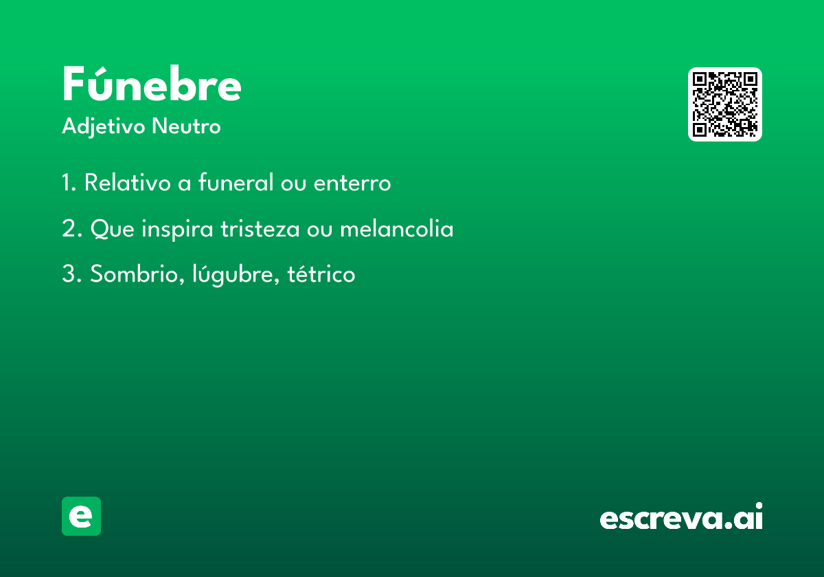fúnebre