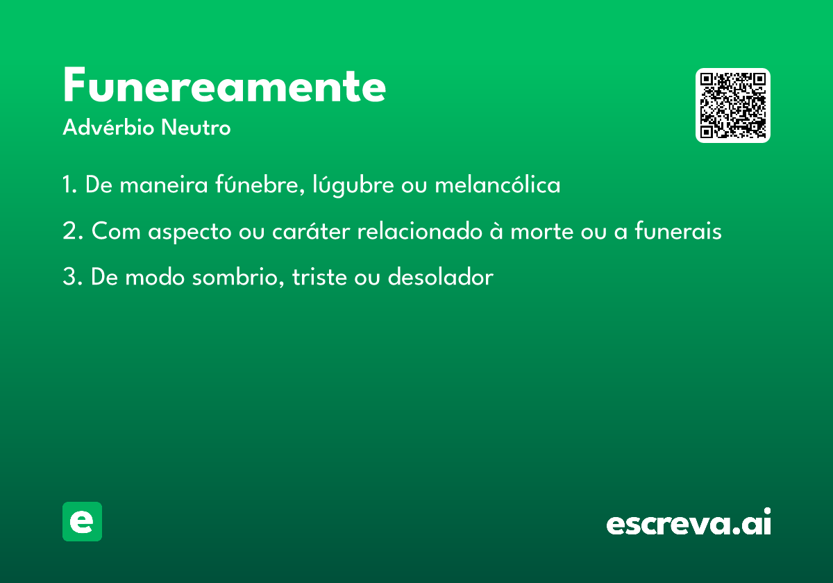 funereamente