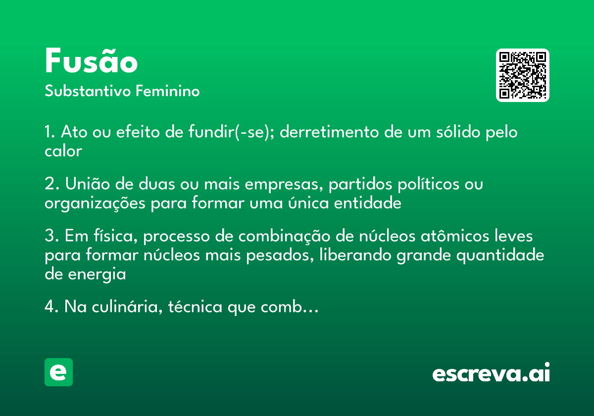 fusão