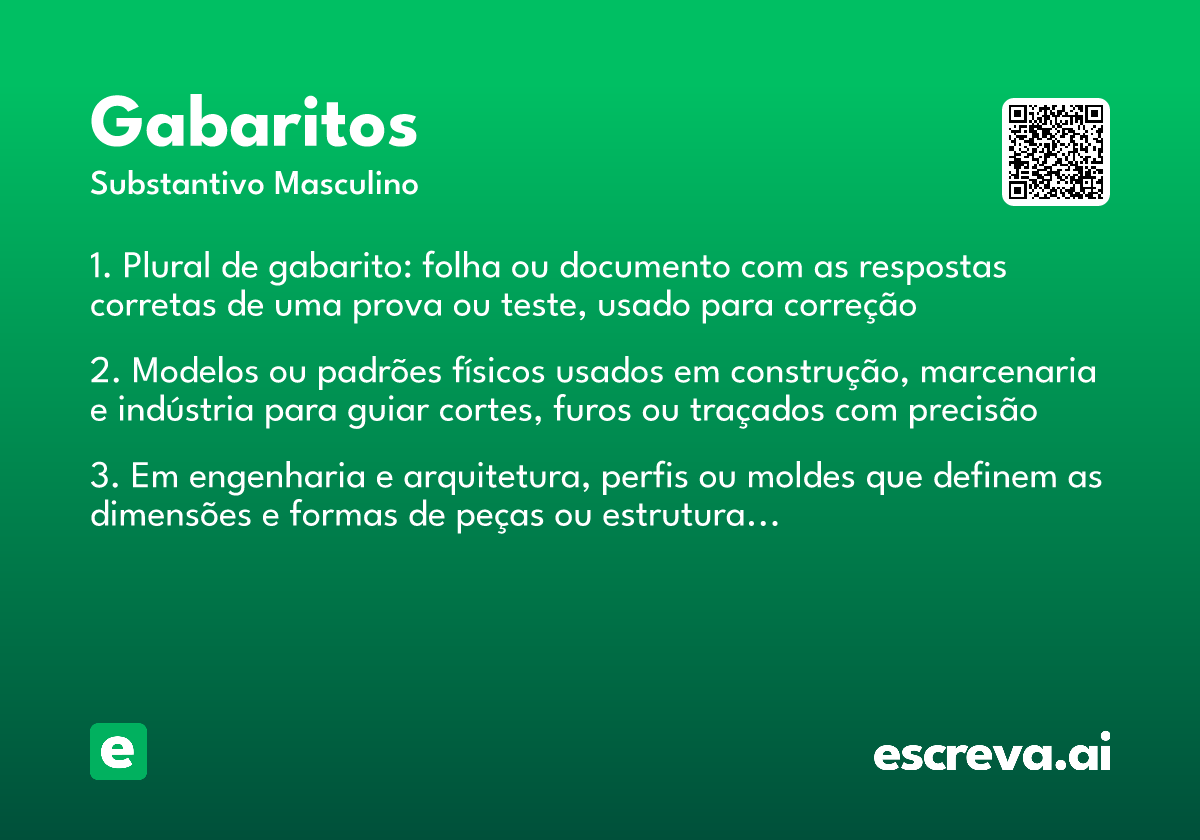 gabaritos