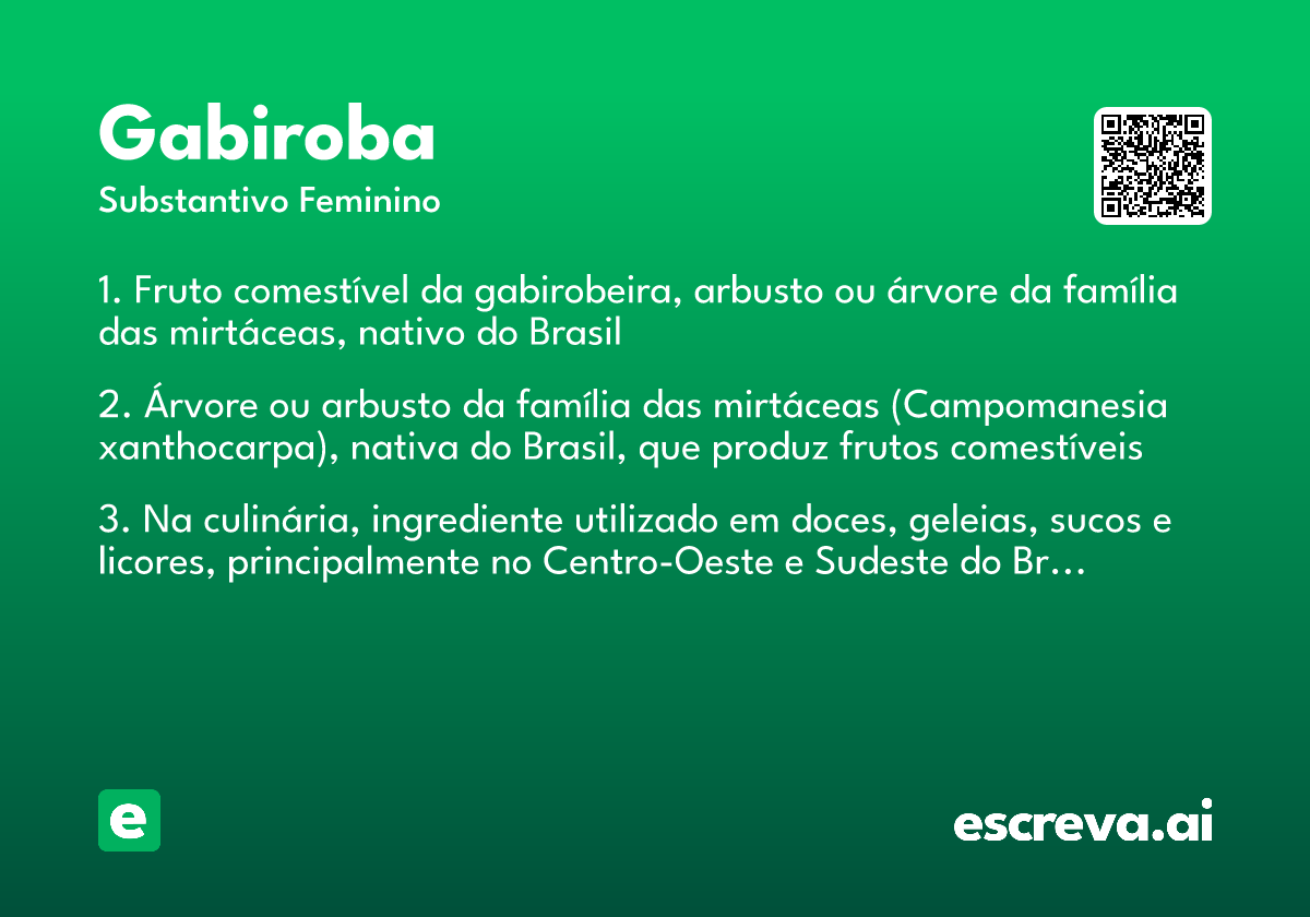 gabiroba