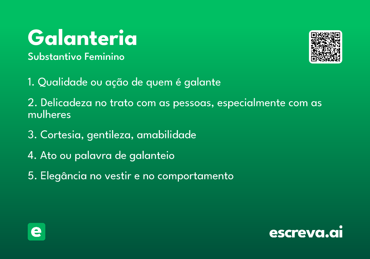galanteria