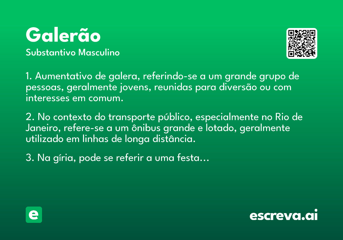 galerão