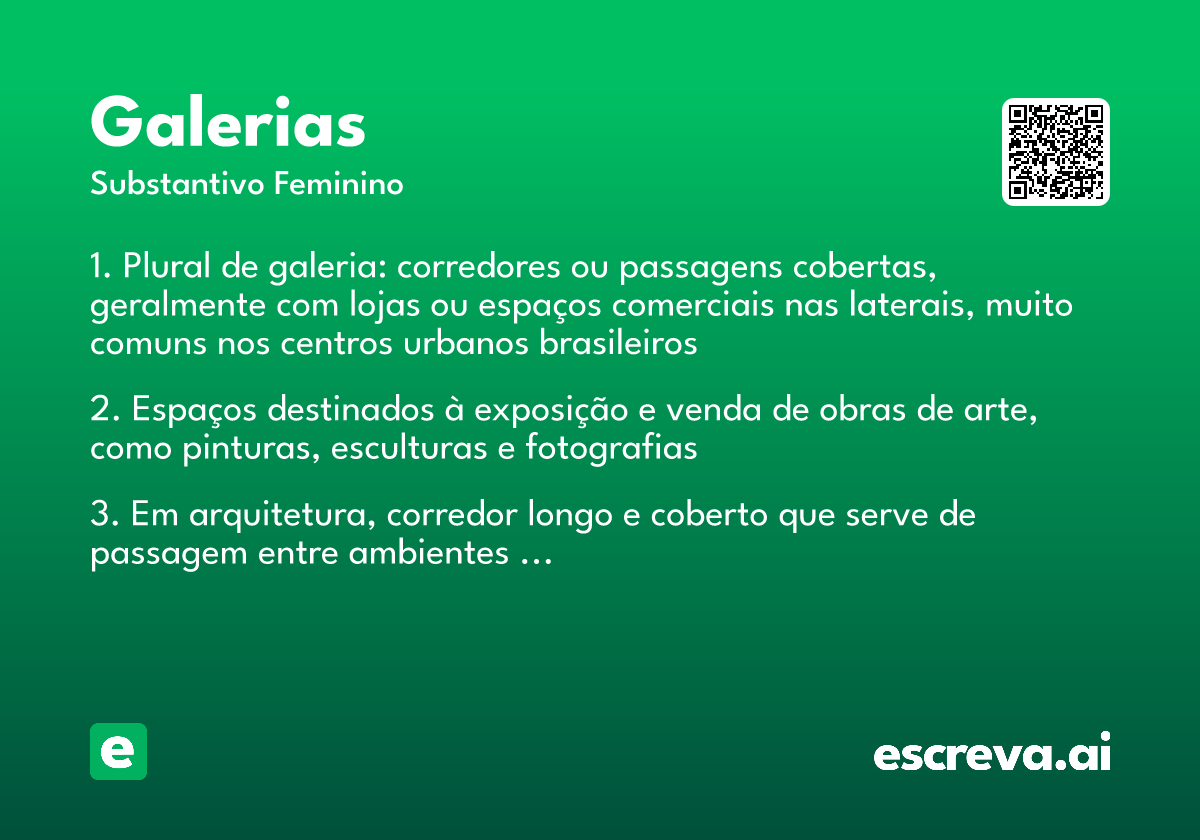 galerias