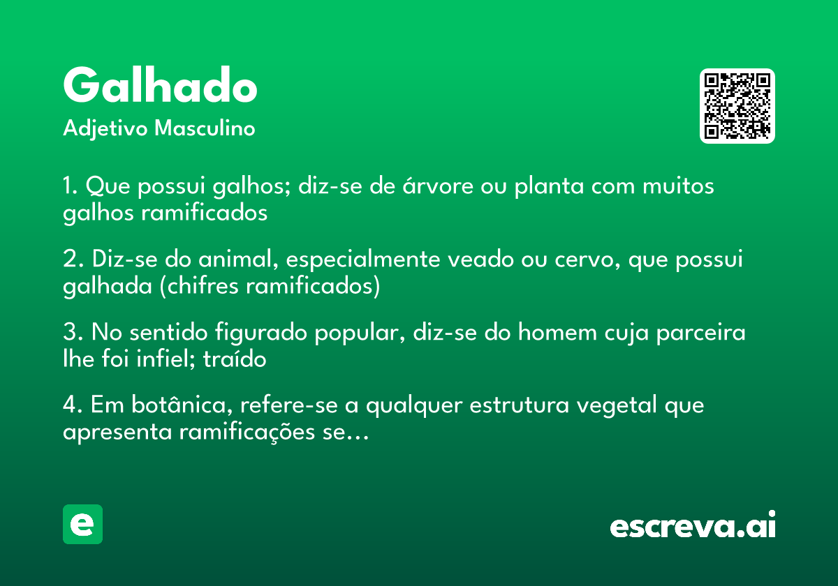 galhado