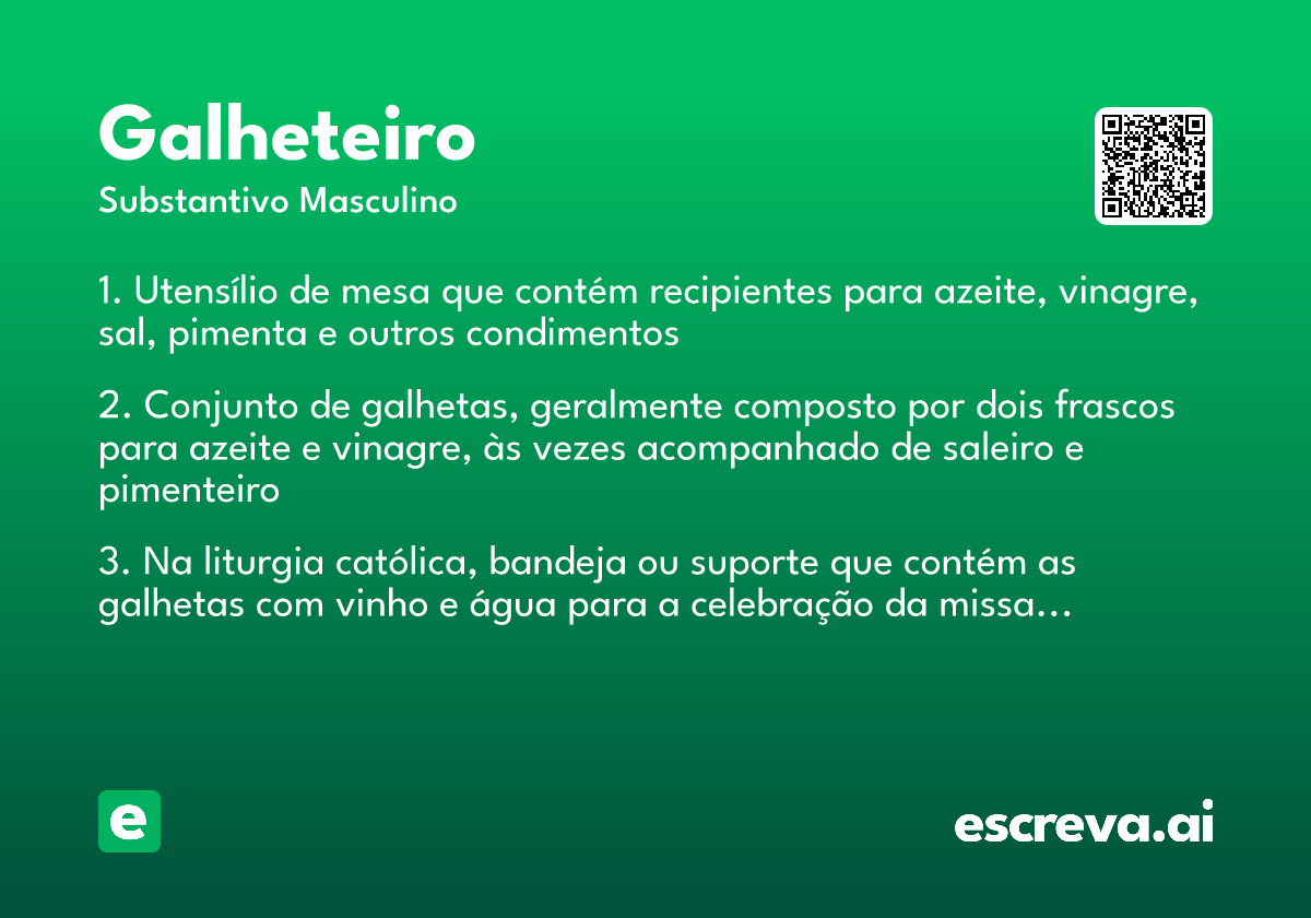 galheteiro